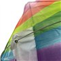 PARENCE.- Cerf-Volant Arc-en-Ciel Rainbow – Cerf-Volant Enfant & Adulte Facile à Faire Voler – avec Ligne de 115 cm Incluse – Id