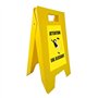 Chevalet de signalisation "ATTENTION SOL GLISSANT" de dimensions 55 x 31 cm - Lot de 6