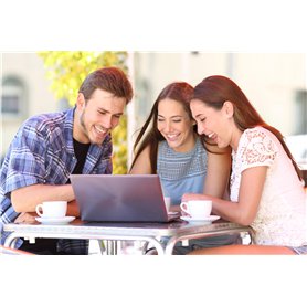 JONGO® – CE0523 | Boîtier de Clé avec Lame HU83 Compatible Peugeot Expert 3 & Citroën Jumpy 3 | Coque 3 Boutons de Remplacement 