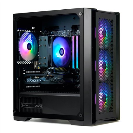 Infomax Paris PC Gaming - Ryzen 7 5700X - 32 Go RGB - RTX 5060 - SSD 1 to - WiFi - Windows 11