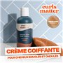 Curls Matter - Dream team Curl Cream 200ml - Crème Coiffante Cheveux Bouclés - Réduit les frisottis pour des boucles rebondies -