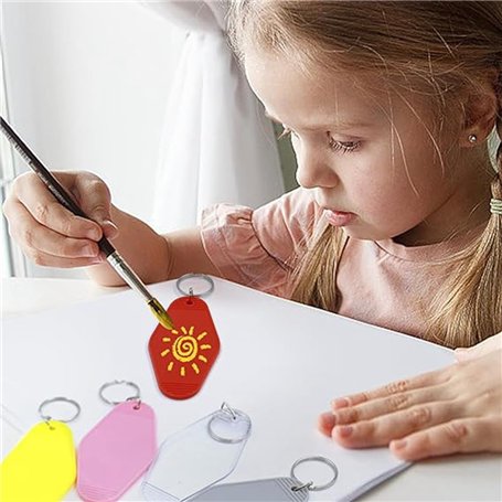 Idena 60053 - Marqueur paillettes, étui de 8, couleurs assorties