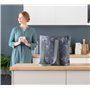 alfi ISO Shopper - Sac Isotherme - 17 l - Motif Floral - Durable - en Bouteilles Pet recyclées - Sac de Courses Isotherme pour C