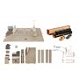 Jada Fast & Furious Diorama Nano Metalfigs Nano Scene Train Scene