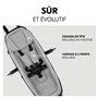 hauck Hamac Remorque Bébé Velo Baby Lounger 2 pour Dryk Duo, Dryk Duo Plus & Bike N Walk Duo - Siège Nouveau-Né dès 1 Mois, avec