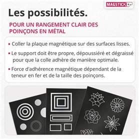 Wera 897/4 Impaktor R Satz 05073990001 Porte-embouts à aimant annulaire/Jonc d'arrêt Noir