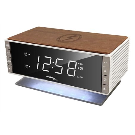 techno line Radio-Réveil Moderne WT487