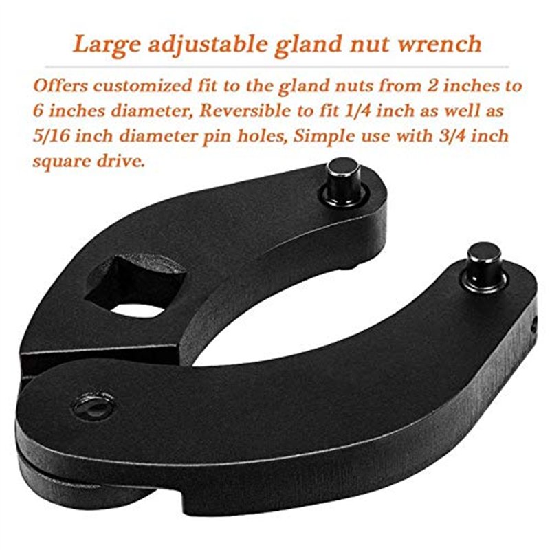 KS Tools 515.0946 - Douille longue à chocs 12 pans 1/2" - 14mm - En Chrome Molybdène - Uniquement pour utilisation à chocs