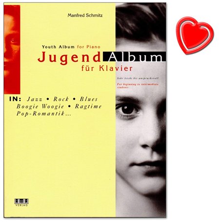 Manfred Schmitz Album pour jeunesse – une collection de jeux attrayants pour piano dans des styles de musique populaires actuels