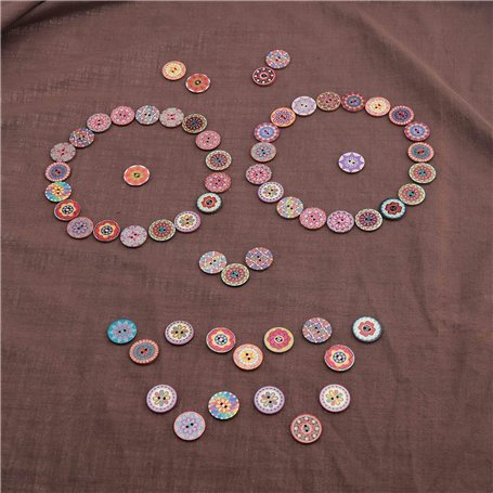 Lot de pompons de tables ToCi - Support de nappe en pierre au look plage, poids pour nappes, avec pinces Mehrfarbig