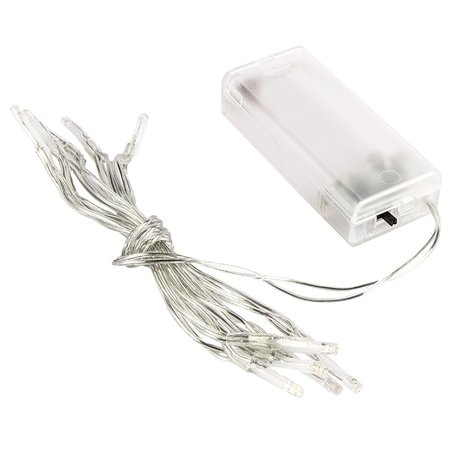 Ideen mit Herz Guirlande lumineuse à 10 LED avec minuterie (6 heures allumées - 18 heures éteintes)