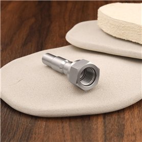 Reusch Pure Contact Silver Junior Gants de gardien de but pour enfants et adolescents Gants de football pour garçons et filles a