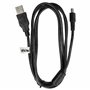 vhbw câble de données USB (USB standard type A sur appareil photo) 180cm compatible avec Minolta Dimage 5, 7, 7i appareil photo