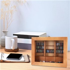 Navaris Porte-clé cœur Puzzle - Porte-clé Femme Mignon avec Anneau - pour Trousseau de clés ou déco Sac à Main - Cœur Rose et Gr