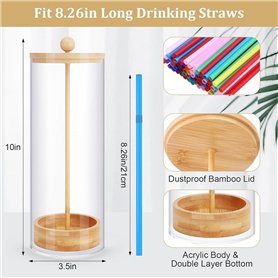 Navaris Set Accessoires Salle de Bain - 3X Accessoire pour Salle de Bain en Bambou - Porte-Brosse à dent - Distributeur de Savon