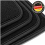 PETEX Lot de 4 Tapis de Sol de Voiture en Velours Pluto pour Renault Arkana à partir de 03/2021 - Noir