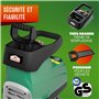 Gardebruk® Broyeur végétaux et Branches 3100 W Silencieux Branches Max. 44mm 2X bac 60L déchiqueteuse Branches broyeur électriqu