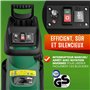 Gardebruk® Broyeur végétaux et Branches 3100 W Silencieux Branches Max. 44mm 2X bac 60L déchiqueteuse Branches broyeur électriqu