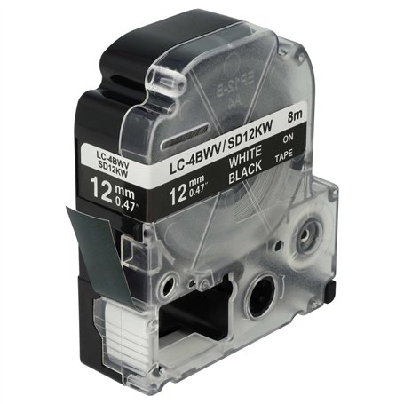 vhbw Ruban compatible avec Epson LabelWorks LW-1000P