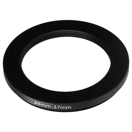 vhbw Bague d'adaptation de Filtre Step-Down de 49 mm vers 37 mm pour Objectif d'appareil Photo - Réducteur