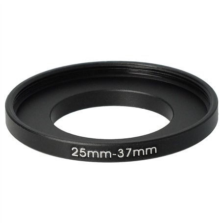 vhbw Bague d'adaptation de Filtre Step-Up de 25 mm vers 37 mm pour Objectif d'appareil Photo - Adaptateur