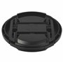 vhbw Bouchon d'objectif 72 mm Compatible avec Canon EF-S 18-200 mm 3.5-5.6 is Appareil Photo - Plastique, Noir, avec Ouverture i