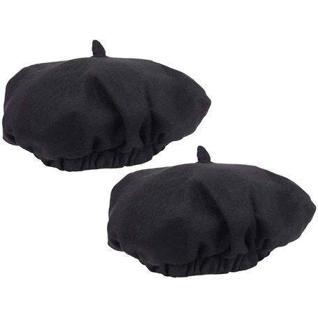 com-four® 2X béret Noir