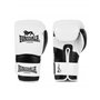 Lonsdale Barford Gants de Boxe en Cuir Blanc/Noir 16 oz