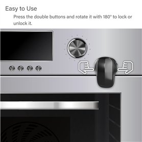 Cander Berlin MNU 1009 S Réveil silencieux pour enfant Bleu Horloge d'apprentissage lumineuse Snooze Horloge de table Éclairage 