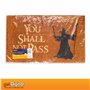 getDigital Paillasson You Shall Not Pass - Tapis de porte de haute qualité avec scène de fantaisie célèbre - Multicolore - 60 x 