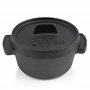 BBQ-Toro Mini Dutch Oven (6 pièces) | Ø 11 cm | déjà brûlée - pré-assaisonné | Casseroles de service en fonte | Marmite de cuiss