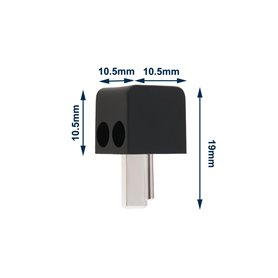 QLS Coffre de toit BOX80 - Support mural - Pour planche de surf, ski, outils de jardin - Support de matériel de sport - 82,5 x 2