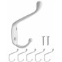 Fuxxer Lot de 5 crochets classiques pour porte-manteau