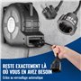 Poppstar Enrouleur de câble électrique automatique 20m + 2m (max. 3000W) Tambour de câble automatique auto-enroulant IP20 avec i