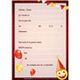 Edition Colibri C'est mon anniversaire 10 Cartes d'invitation avec des smileys drôle en Français, pour un anniversaire d'enfant 