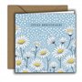 Edition Colibri Carte d’anniversaire pour femme – Carte de vœux haut de gamme avec enveloppe – Carte pliée carrée (15x15 cm) – P