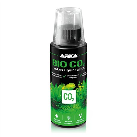Engrais CO2 bio aquarium – MICROBE-LIFT Bio-CO2 118 ml – source liquide de CO₂ avec bactéries & acide humique – favorise la croi