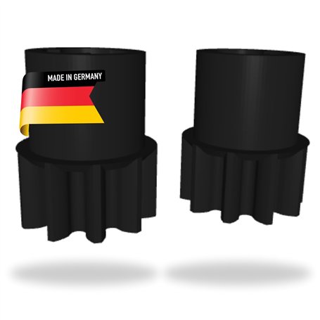 ULROAD Lot de 2 pignons dentés pour Kärcher S6 Twin Balayeuse Pièce de rechange pour pneu de roue