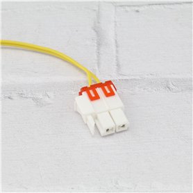 Interrupteur à bascule 4 broches 16 A 250 V AC 28 x 21 mm - Bascule rouge - Éclairage LED