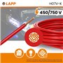 Lapp 4520046 H07V-K - Câble de Câblage Flexible en PVC - Toron 16 mm² Rouge