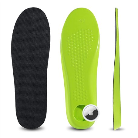 Aristo Solutions Semelles confortables intelligentes avec compartiment AirTag : semelle de suivi