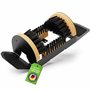 ZENVENTURE® Grattoir à chaussures – Paillasson robuste avec brosses complètes – Paillasson pour extérieur et intérieur en métal