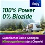 Slopy Liquide sanitaire écologique pour toilettes de camping 2 l – Décompose les odeurs et les matières fécales
