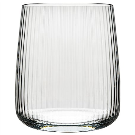 KONZEPT Verre à eau rainuré 320 ml