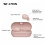 Casque Sony WFC710NP.CE7 Rose