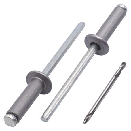 SKIR'CO Lot de 80 rivets aveugles peints