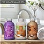 Sel de Bain Set Lavande & Coco & Bois de Santal 3х600g - Huile de Lavande Essentielle - Huile de Noix de Coco - Huile Essentiell