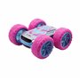 SILVERLIT - Exost Voiture Télécommandée Tout-Terrain 360 Cross Flash Rose - Batterie Rechargeable - Conduite sur 2 Faces à 360° 