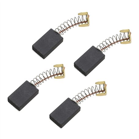 Lot de 2 paires de balais de carbone universels 20 x 12 x 6 mm pour meuleuses d'angle moteur électrique