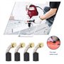 OTOTEC 2 Paires Balais de Charbon Moteur 7mmx11mmx17mm/18.5mm Compatible avec Hitachi 999033 999043 981612Z 999073 DeWalt 514003